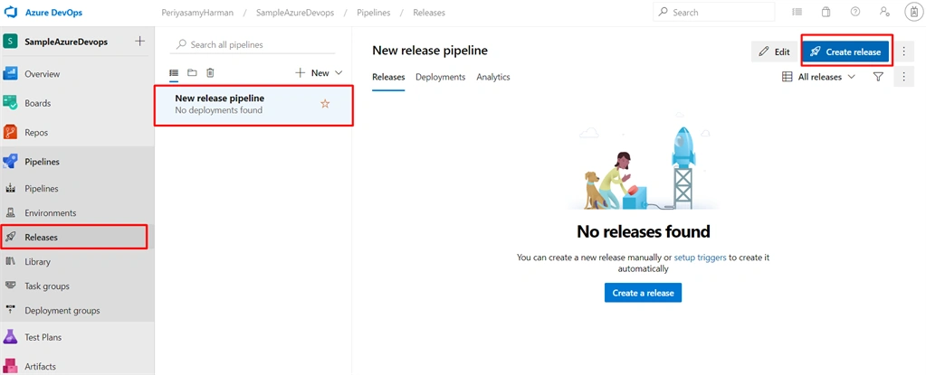 CI/CD Implementation For Simple Web Application Using Azure DevOps