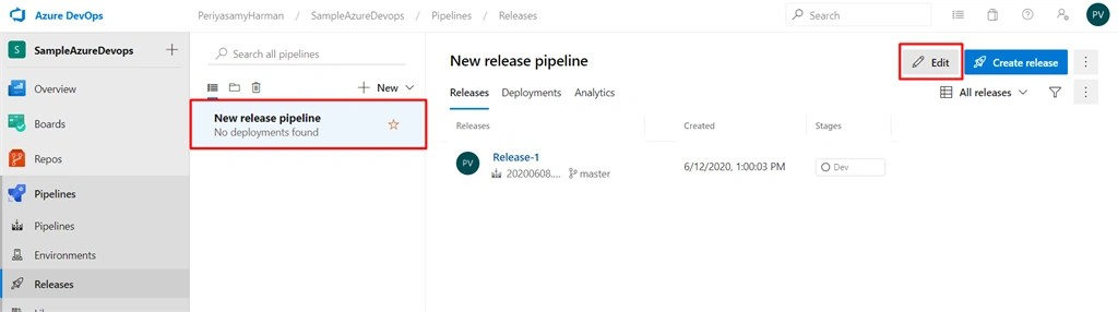 CI/CD Implementation For Simple Web Application Using Azure DevOps