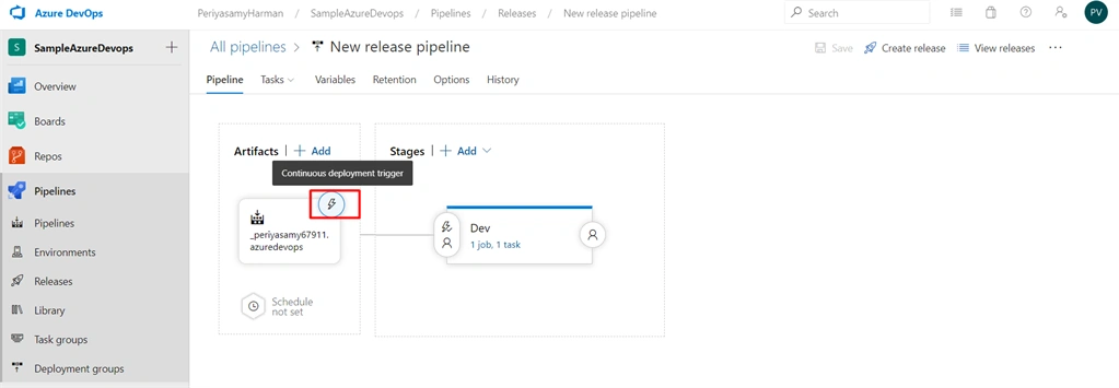 CI/CD Implementation For Simple Web Application Using Azure DevOps