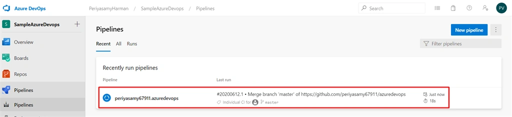 CI/CD Implementation For Simple Web Application Using Azure DevOps