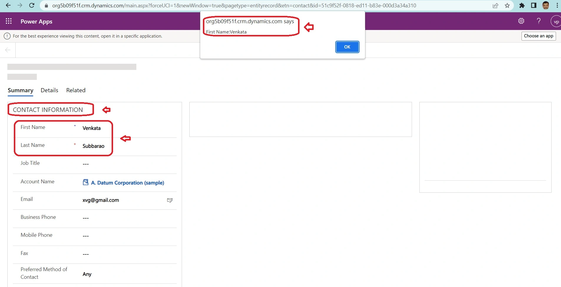Pass Parameters To A Webresource In Dynamics CRM