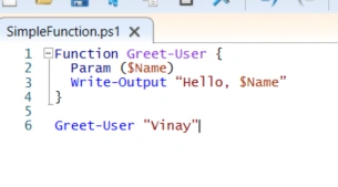 Simple function