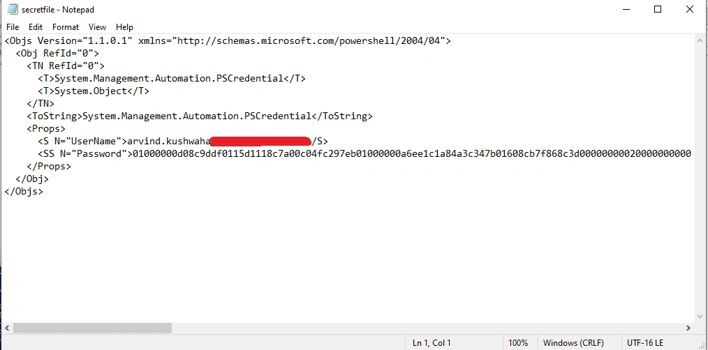 Passing Credentials In SharePoint Online Using PowerShell