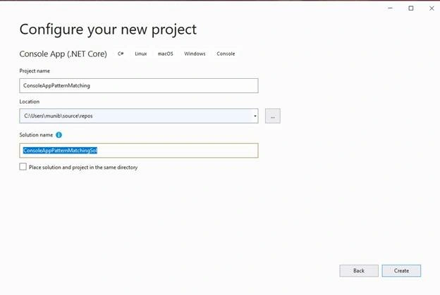 Pattern Matching in C# 9.0