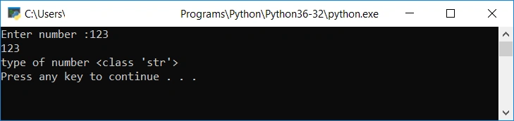 Perform Input And Output Operations - Python