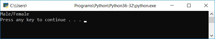 Perform Input And Output Operations - Python