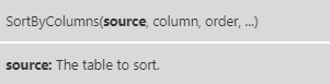 Perform Multiple Sort Operation In PowerApps Gallery Or Data Table Control