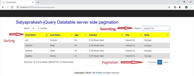 Performance Issue In jQuery Datatable About Fetching Records