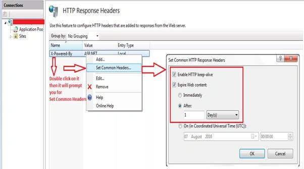 HTTP expiration