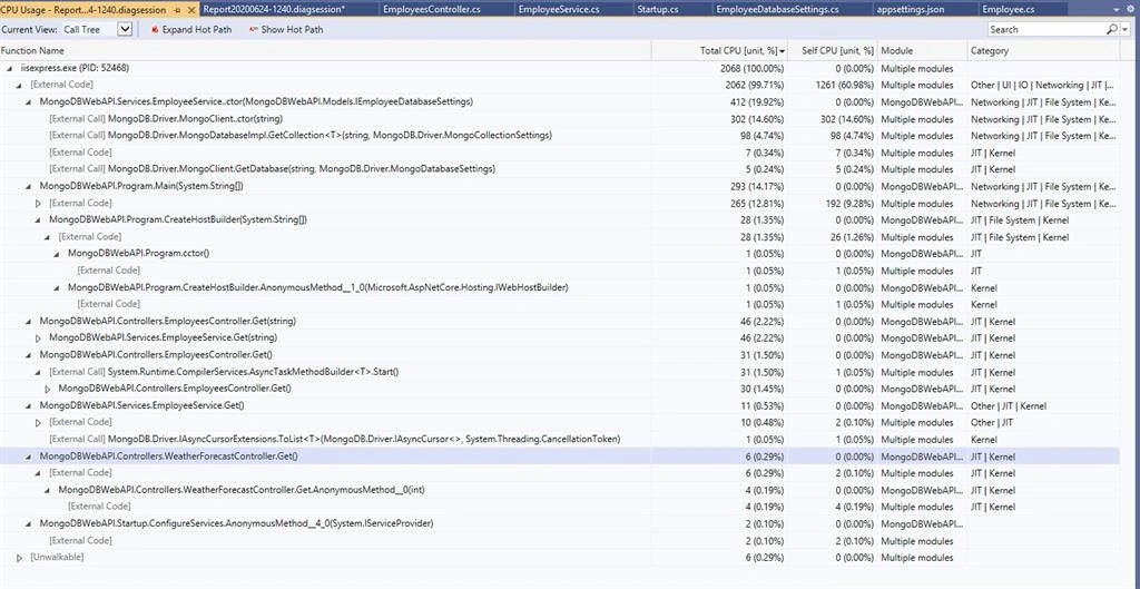 Performance Testing In Visual Studio 2019