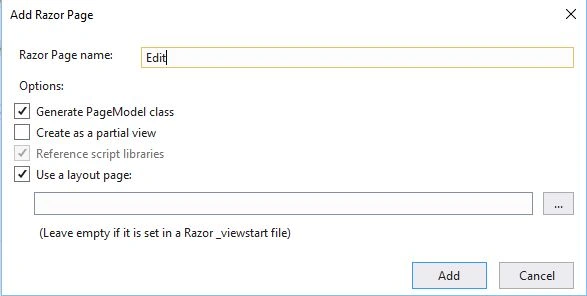 Performing Update And Delete Operations In ASP.NET Core 3 Razor Pages Using Microsoft SQL Server