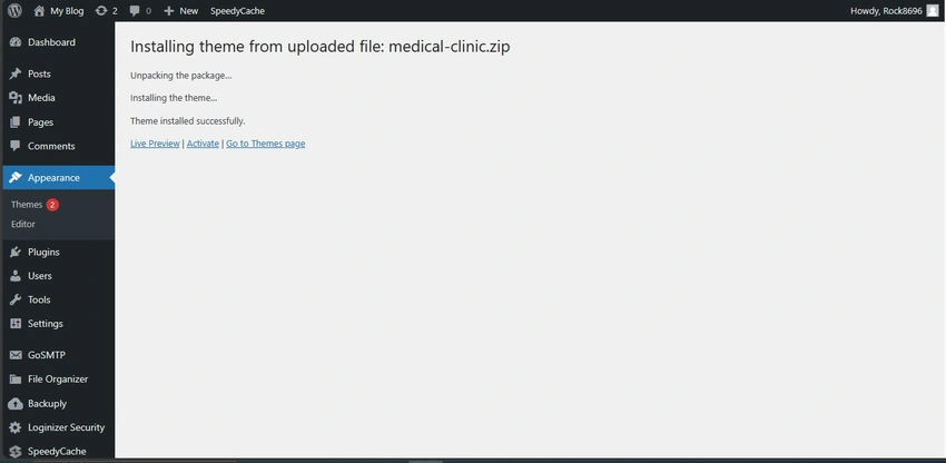 installed successfully.