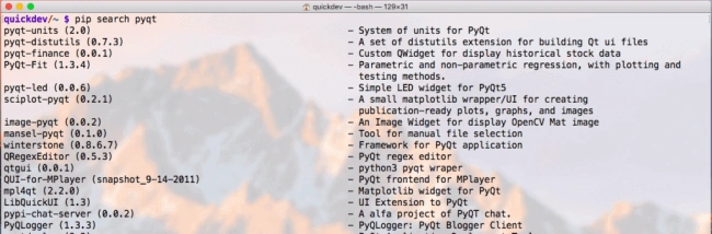 Python packages