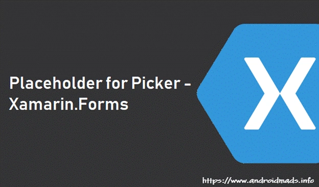 Placeholder For Picker - Xamarin.Forms