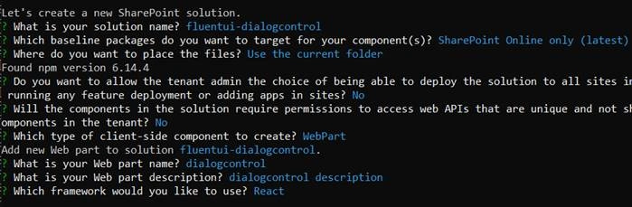 PnP List Picker And Fluent UI Dialog Control In SharePoint Framework