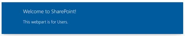 PnP Security Trimmed Control In SharePoint Framework