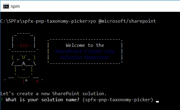 PnP Taxonomy Picker Control For SPFx
