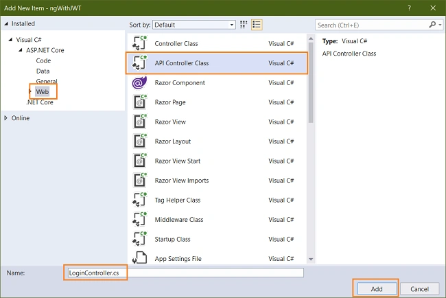 Policy-Based Authorization with Angular and ASP.NET Core using JWT