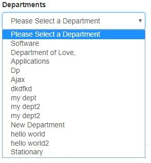 Departments