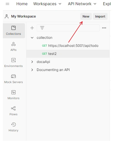Postman - Create a Workspace