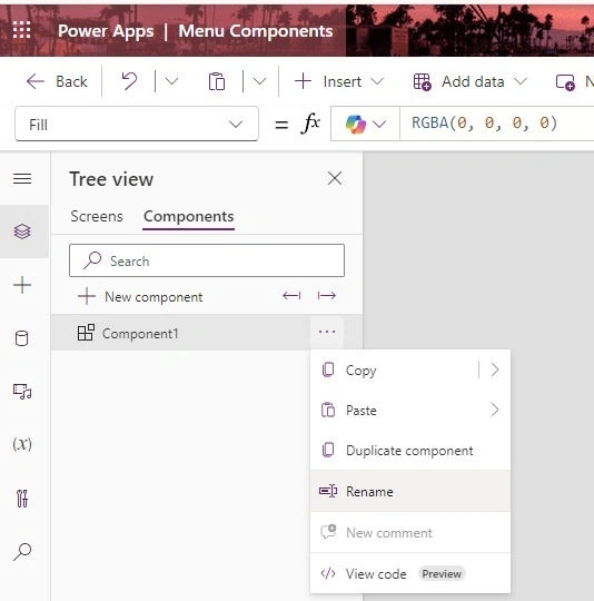 Default Component