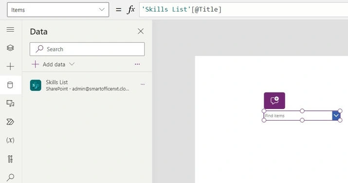 Properties pane