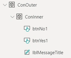 Power Apps Confirmation Pop up