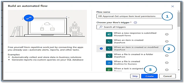 Power Automate - Break Inheritance And Set List Item-Level Permissions In SharePoint Online
