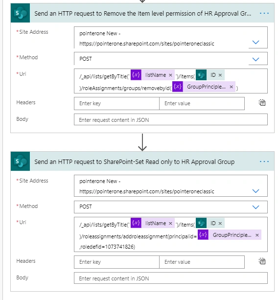 Power Automate - Break Inheritance, Remove And Set List Item-Level Permissions In SharePoint Online