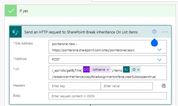 Power Automate - Break Inheritance, Remove And Set List Item-Level Permissions In SharePoint Online