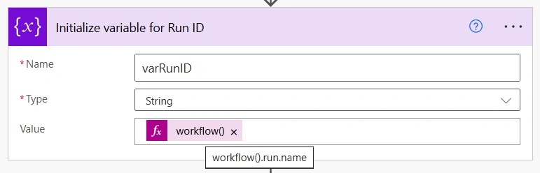 RUN ID