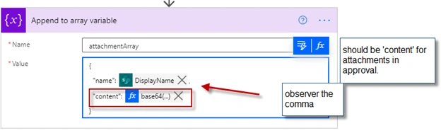 Power Automate Sending Attachments