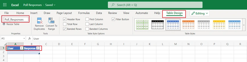 Power Automate to collect responses with Adaptive Cards on Microsoft Teams