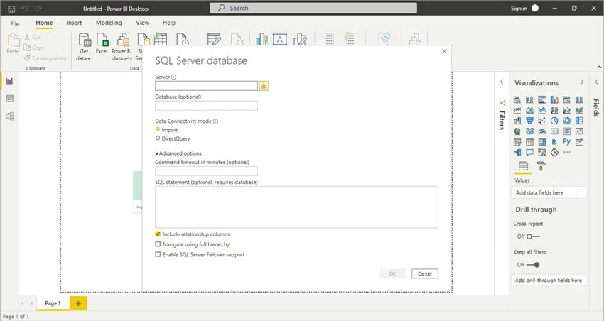 SQL Server database details