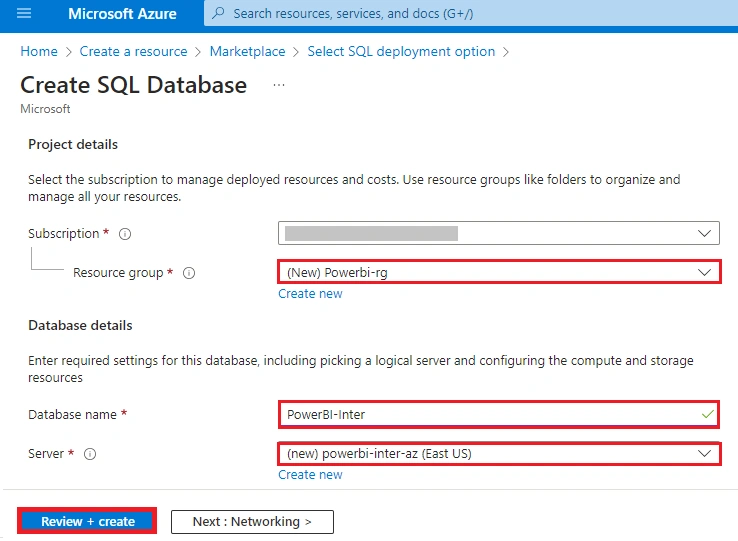 Power BI integration with Azure