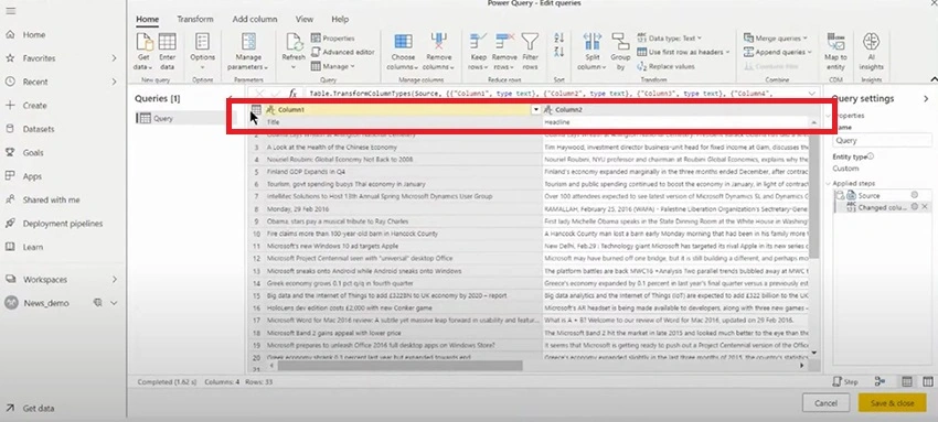 Power BI Tutorial: Sentiment Analysis