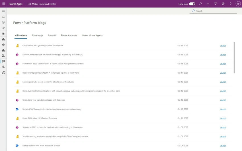 Power platform blogs