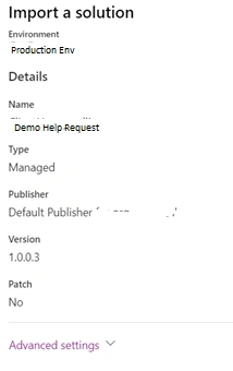 Power Platform Solution Deployment