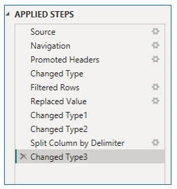 Query Steps