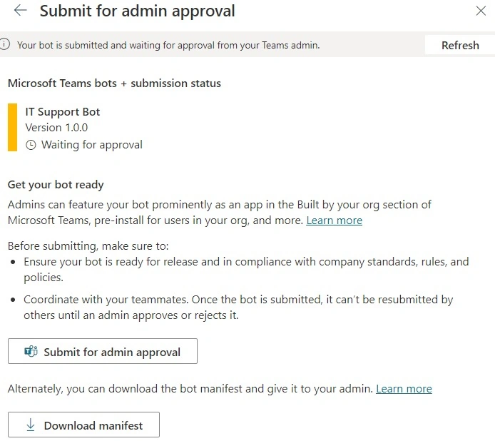 Admin Approval