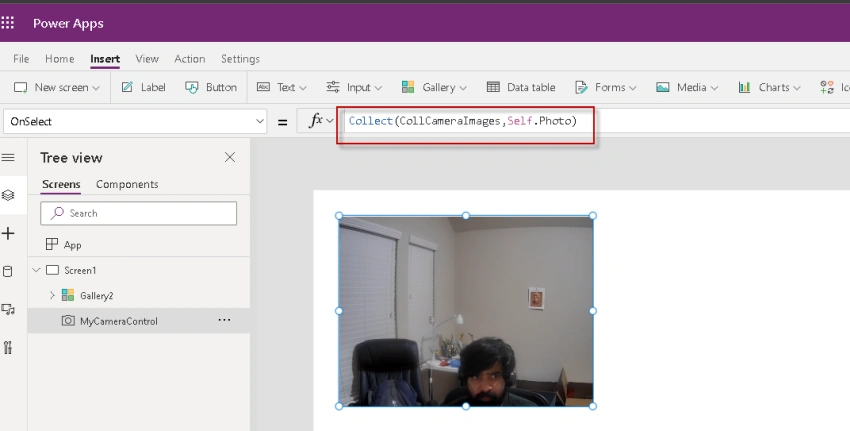 PowerApp Camera Control