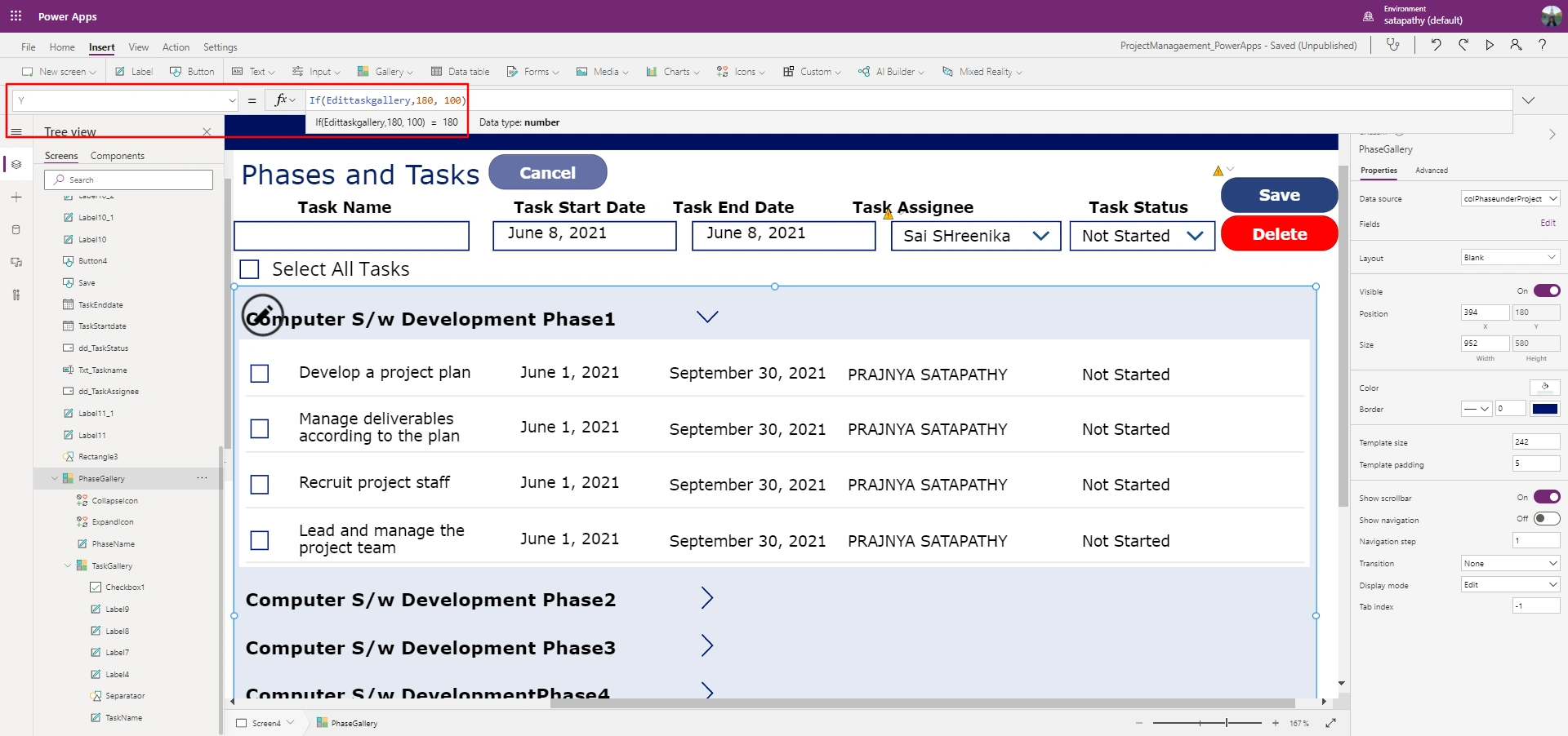PowerApps Bulk Update Collection With Patch And Floating Concept Used For Screen Customization