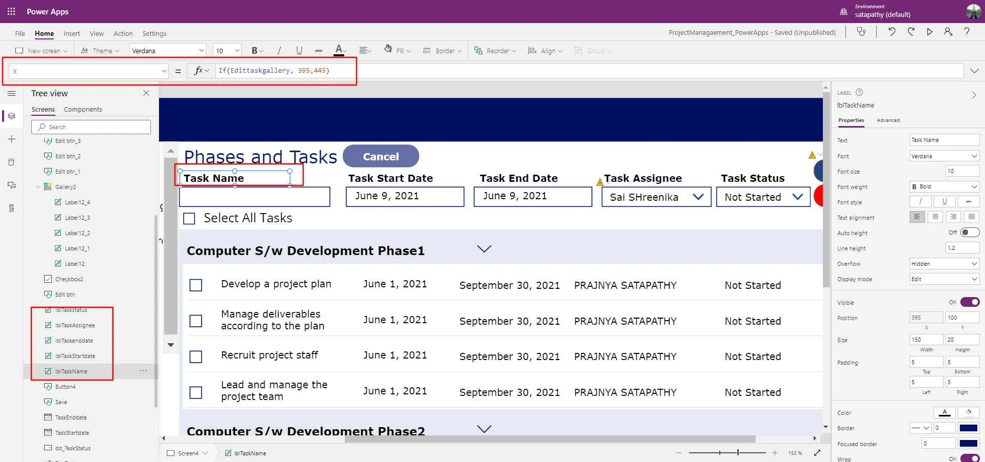 PowerApps Bulk Update Collection With Patch And Floating Concept Used For Screen Customization