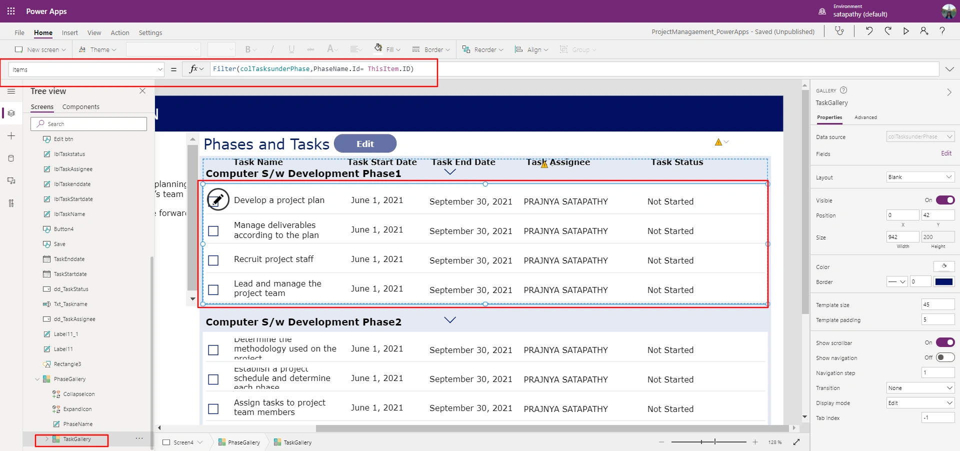 PowerApps Bulk Update Collection With Patch And Floating Concept Used For Screen Customization