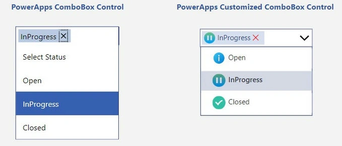 PowerApps ComboBox