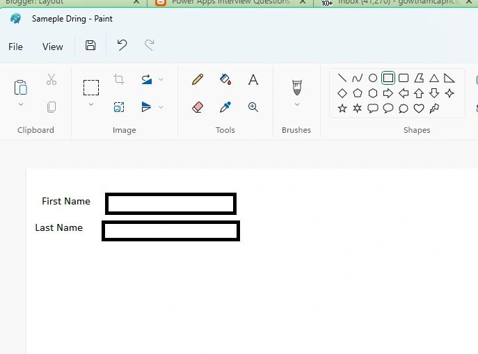 Create a canvas app from an image