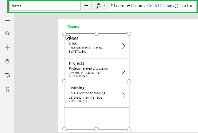 PowerApps And MS Teams Integration