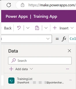 Add data