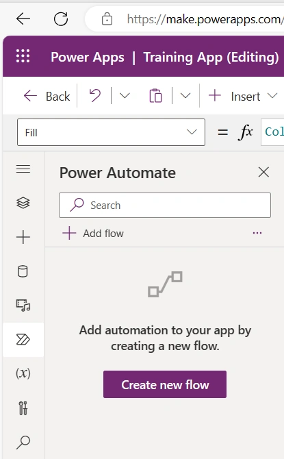 Create new flow