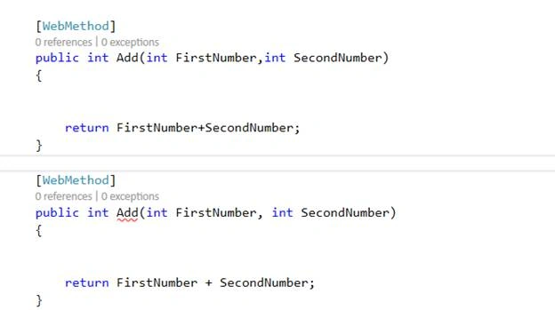 Web Method Overloading